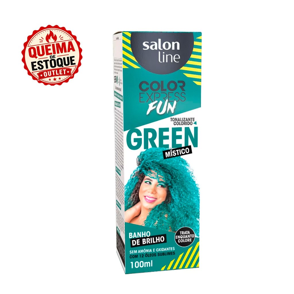 Tonalizante Color Express Místico Green Salon Line 100ml