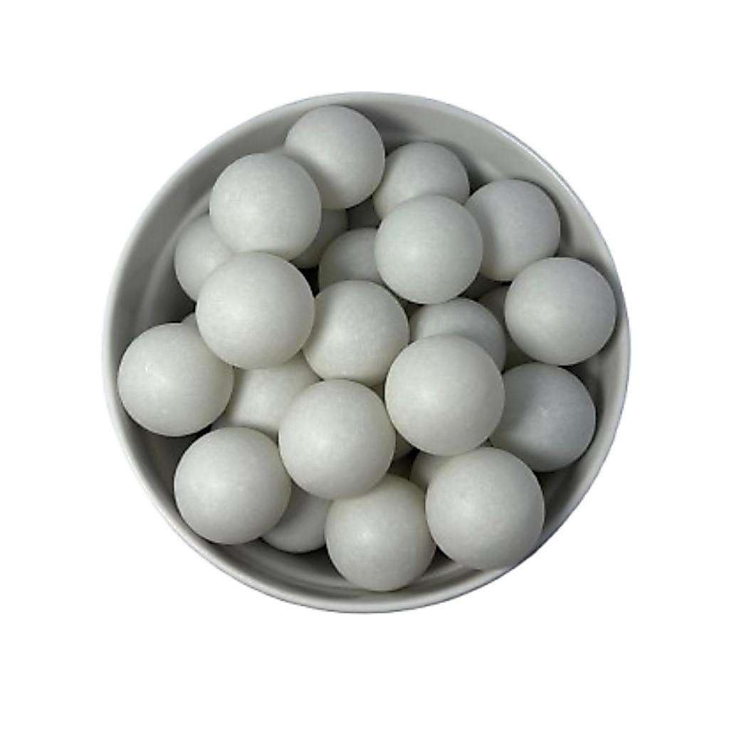 Pacote Com 50 Unidades Bolas / Bolinhas De Ping Pong Brancas - Tênis de Mesa