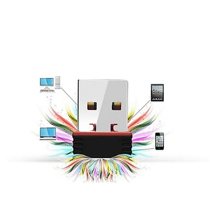 Mini Adaptador Receptor Wireless Usb 2.4ghz Wifi 900mbps