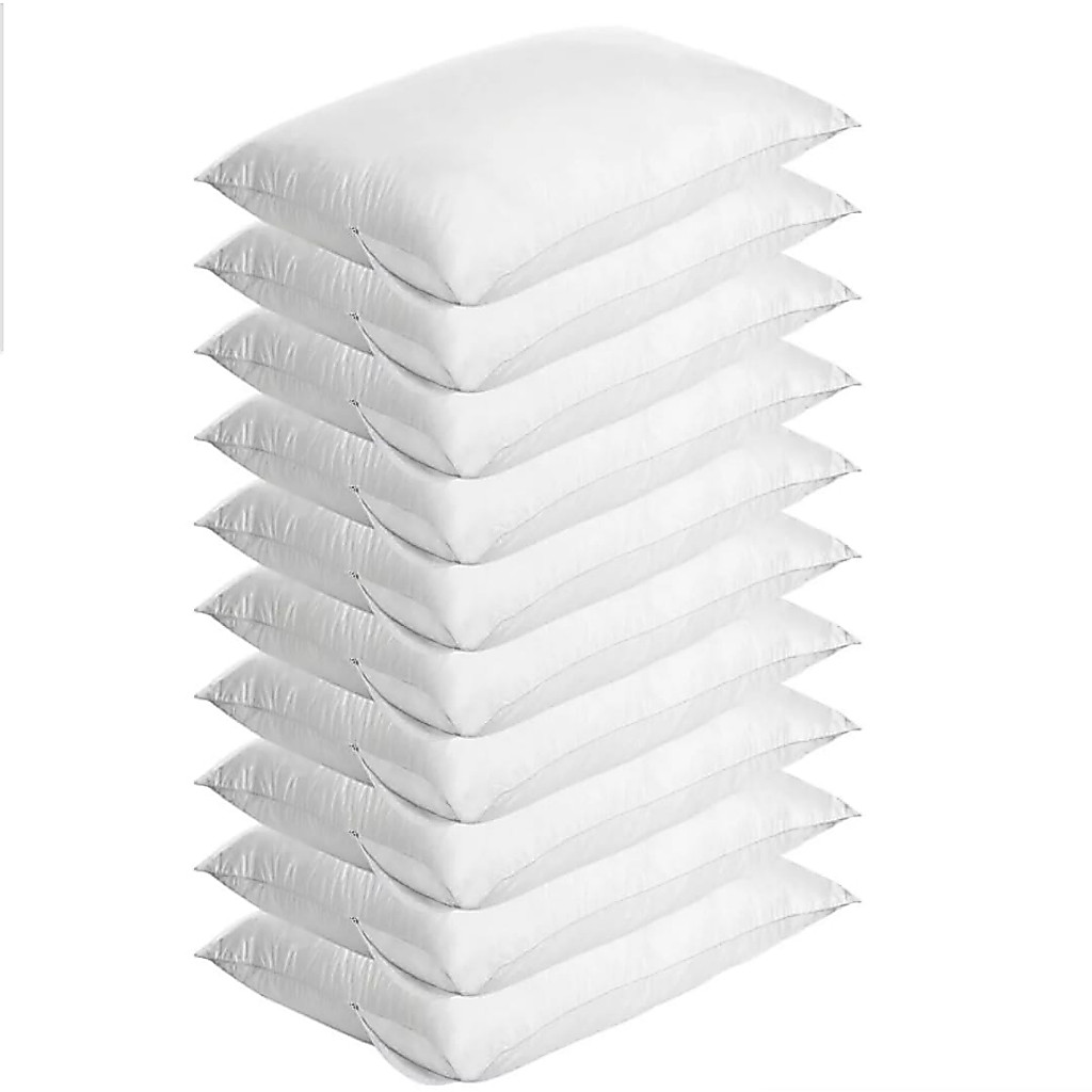 KIT 10 CAPAS PROTETORA DE TRAVESSEIRO COM ZIPPER
