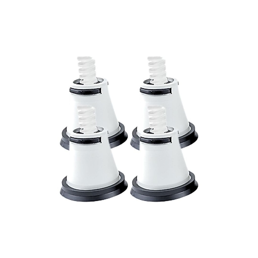 Pé Nivelador Electrolux Kit 04 Pçs Máquina De Lavar Roupa	