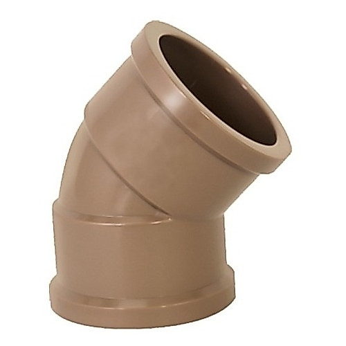 COTOVELO MARROM AMANCO - 1/2" X 45º