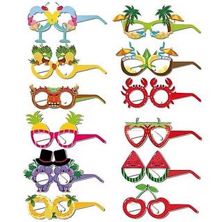 Kit 6 Óculos Divertido Festa Infantil Praiano Verão Sortidos