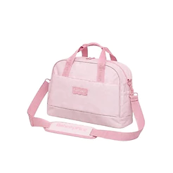 Mala Maternidade Dozy Girls Fisher Price 42cm Média Com Zíper e Alças Ajustáveis Rosa Original - Pacific