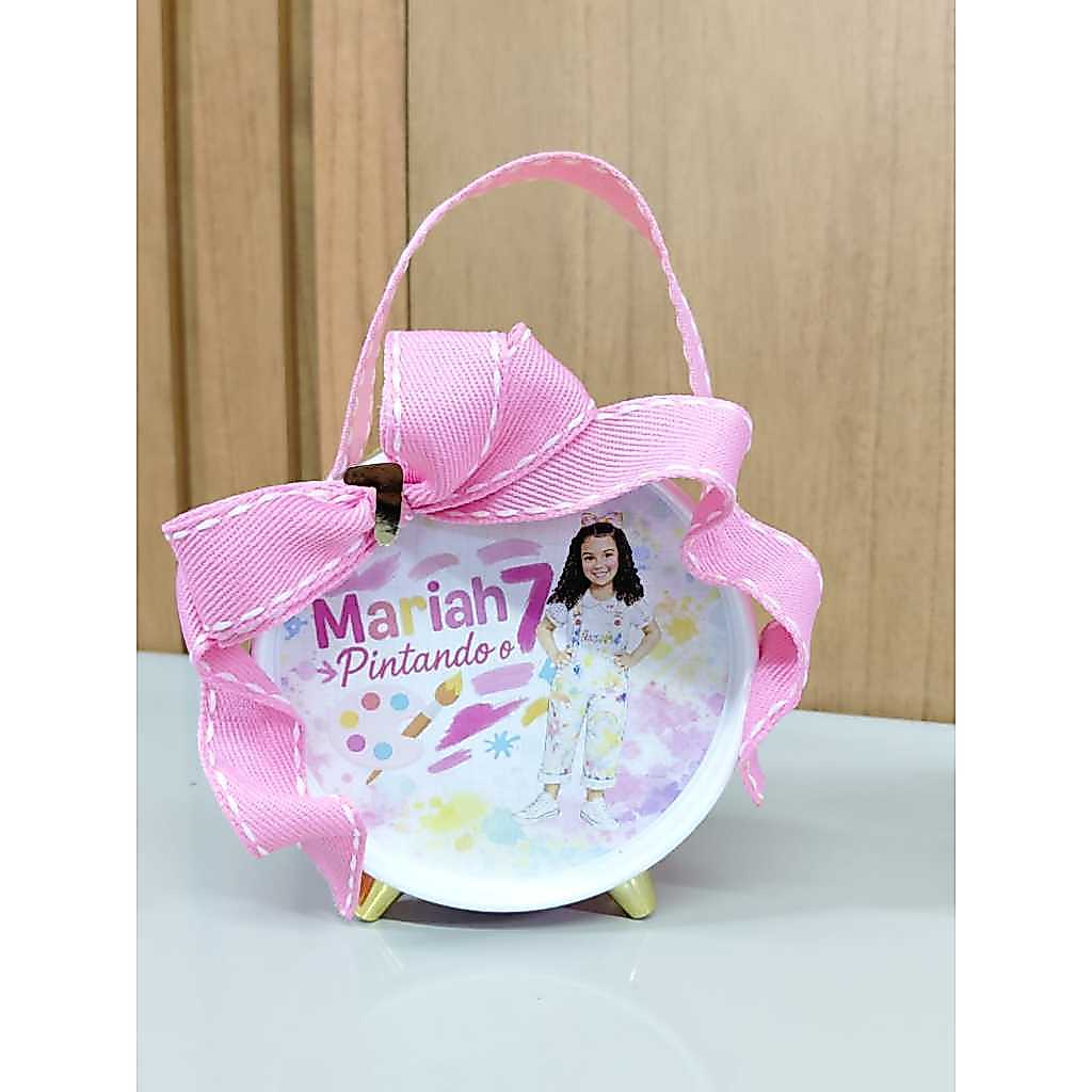 KIT TUBOLATA PERSONALIZADA TEMA PINTANDO O SETE - TUBOLATA BOLSINHA PARA LEMBRANCINHA