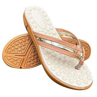 Chinelo Tamanco Feminino Ortopédico Transado Confortável Sola Massageadora Macio