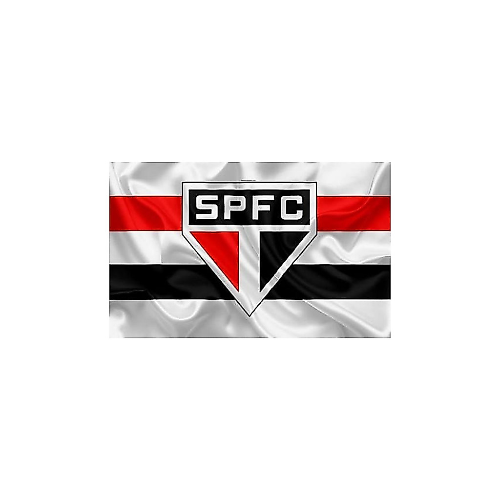 Papel Arroz para Bolo Tema São Paulo Futebol Clube - 20x30cm