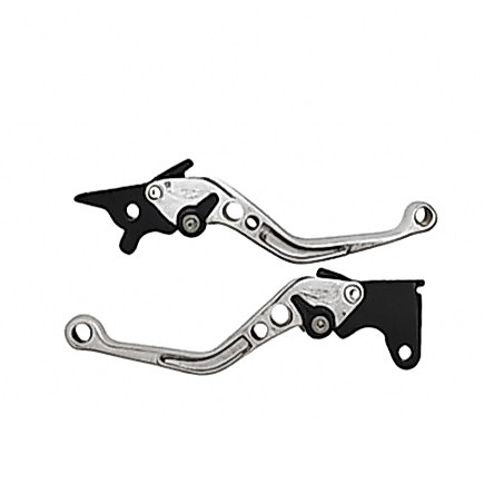 Kit Manete Esportivo Moto Honda Cbx Twister 250 CB 300 2004 até 2015 Preto Vermelho Azul Cromado — imagem 2 de 2