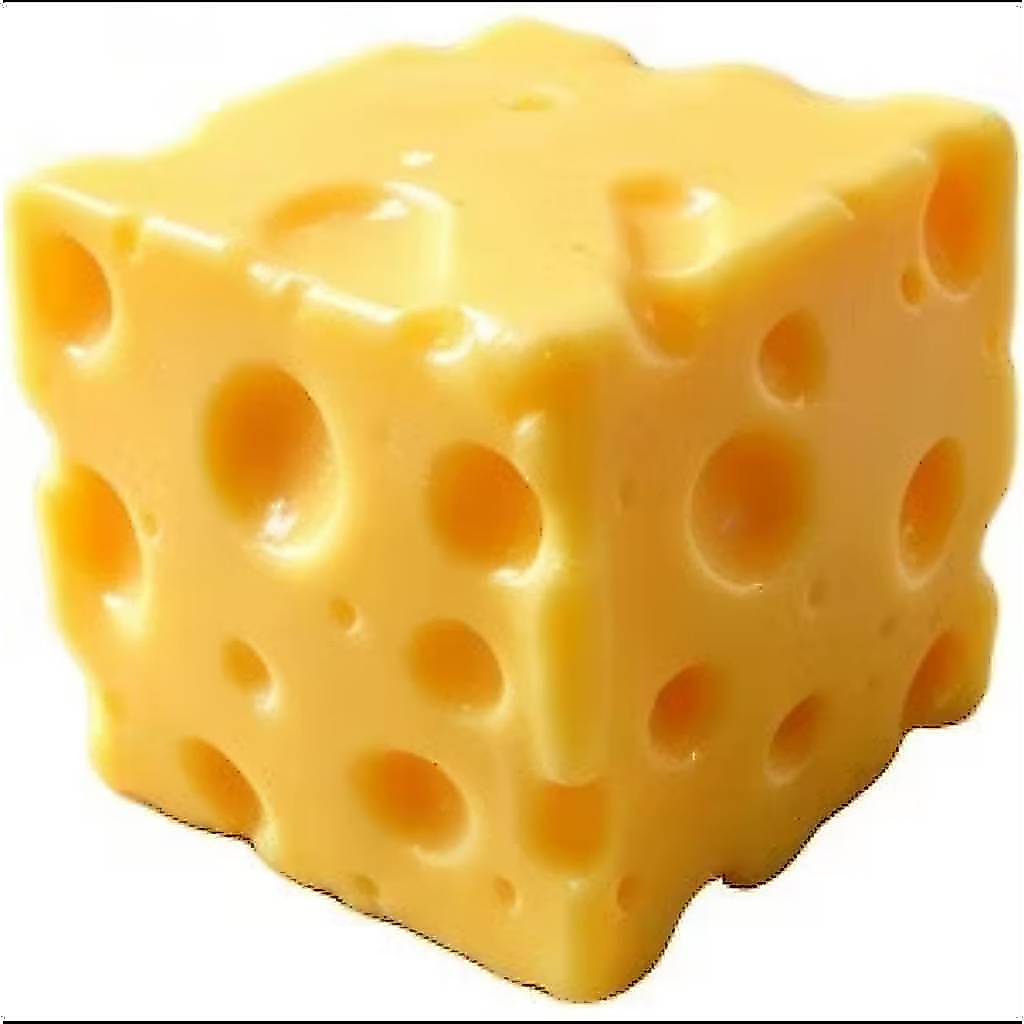 SQUISHY DE QUEIJO GRANDE E MACIO PARA APERTAR