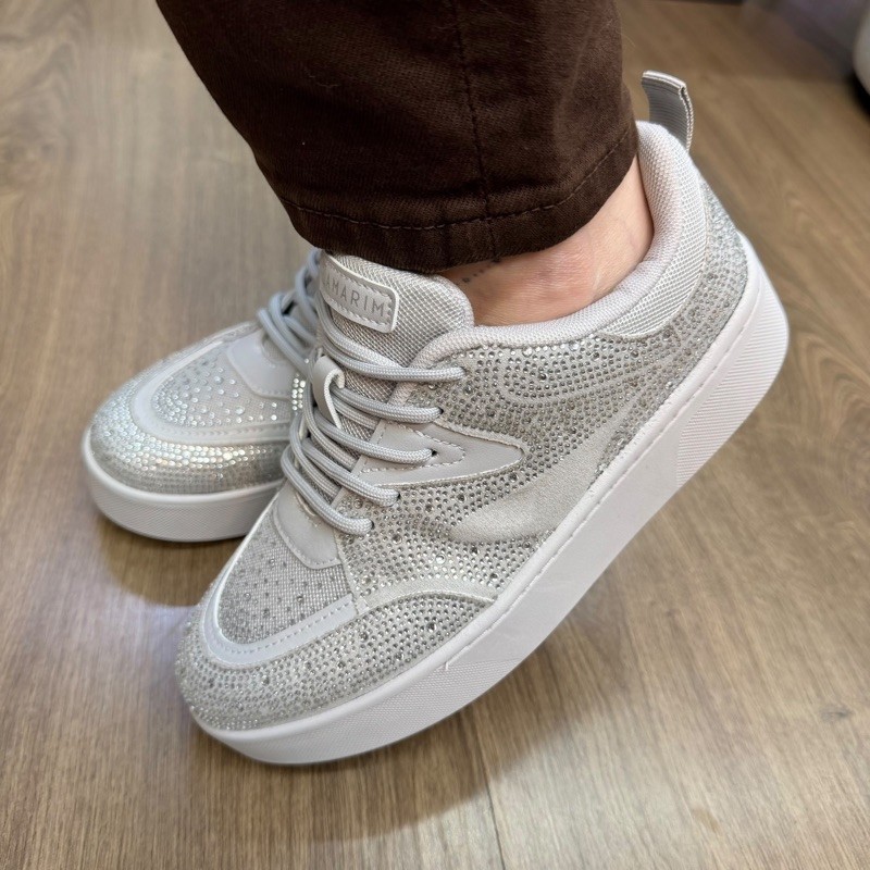 Tenis RAMARIM ORIGINAL Lançamento 2025 importado casual strass