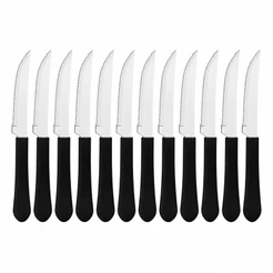 Jogo De Facas Tramontina Leme Cozinha Para Mesa Faqueiro Aço Inox