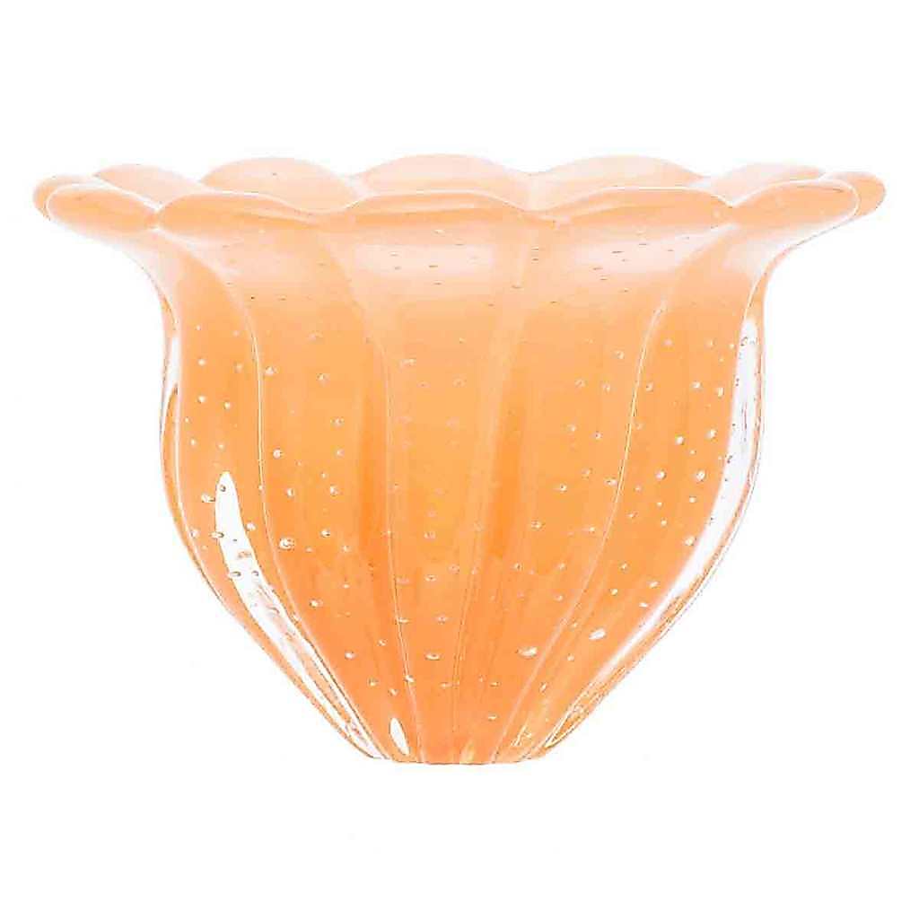 Vaso De Decoração Em Murano Camponesa Cristais Tavares