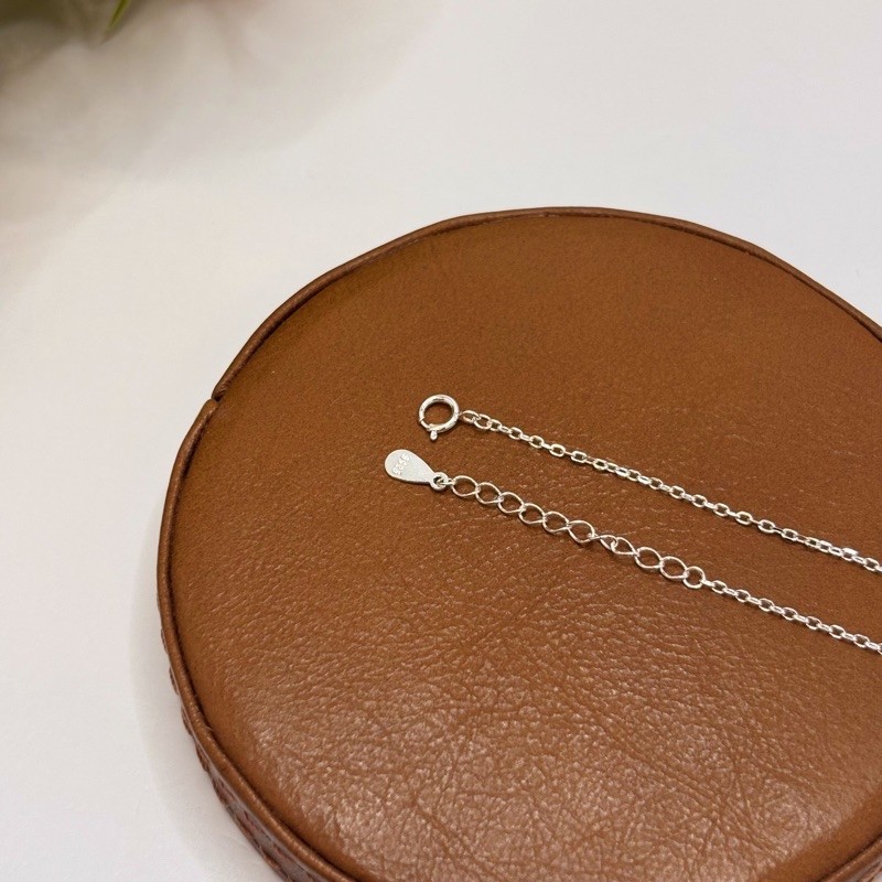 Pulseira Feminina Flor 4 Pétalas Amarela em Prata 925 — imagem 2 de 2