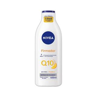 Hidratante Desodorante NIVEA Firmador Q10 + Vitamina C Todos os Tipos de Pele 400ml em Oferta na Shopee