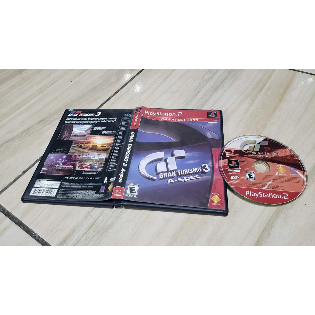 Gran Turismo 3 A-spec Original - Playstation 2 Ps2. G677
