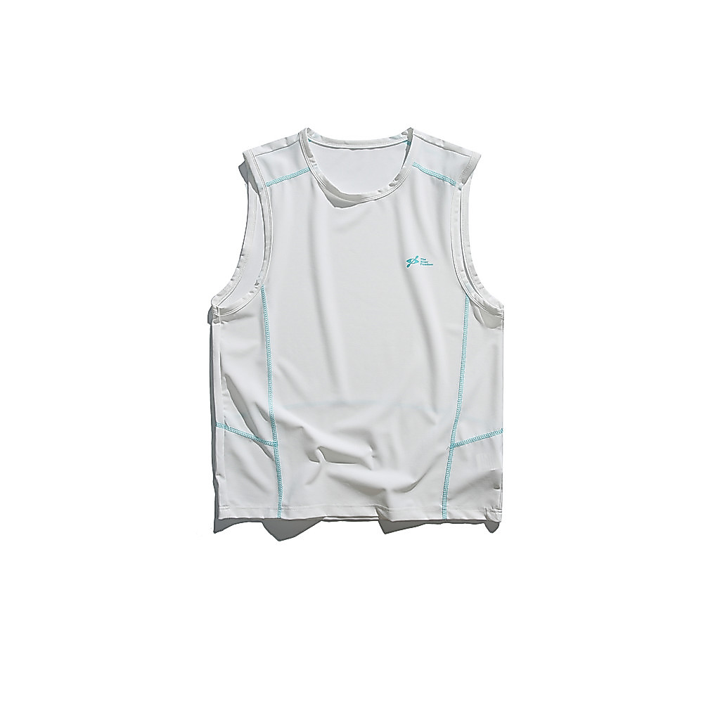 NTED verão leve respirável Fitness esportes colete masculino lazer ao ar livre Waffle linha aberta sem mangas camiseta