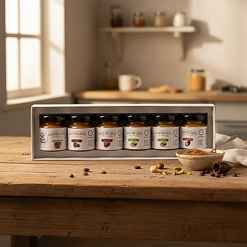 Kit Preciosidades Contém 6 Doces De Leite Premium 50g Pérola
