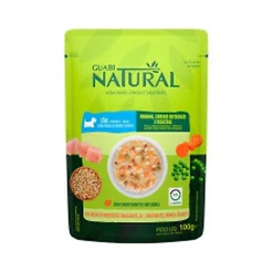 Ração Úmida Frango e Cereais para Cães 100g Guabi Natural