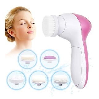 Escova Elétrica Limpeza Massageadora Facial Esfolia ção 5-em 1 / Aparelho de Limpeza Esfo…