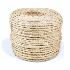 Corda De Sisal Natural 5mm 10 Metros Arranhador Gatos Artesanato Uso Geral Decoração