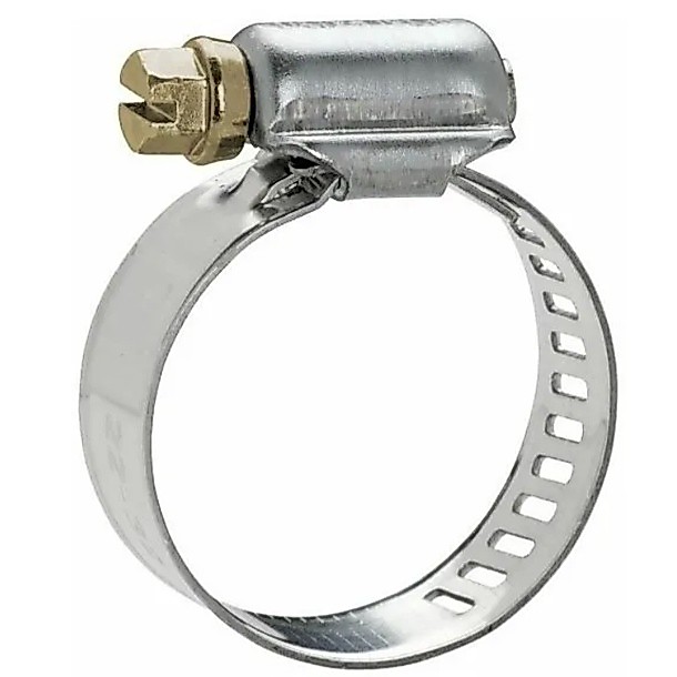 Abraçadeira Rosca S/fim 13mm -19mm Prateado