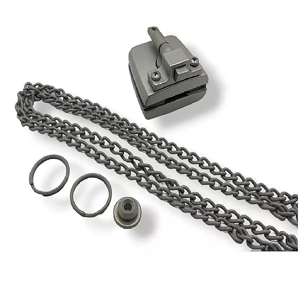 Trinco Basculante Janela 1523 C/ Corrente E Argolas Fosca