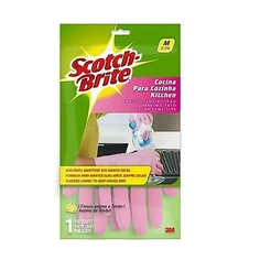 Luva para Cozinha SCOTCH-BRITE TAM M Rosa 3M
