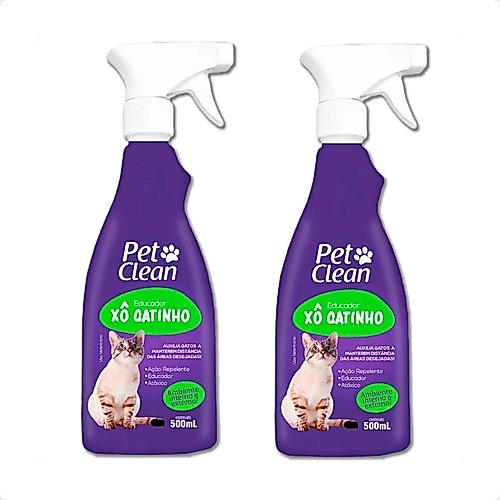 Kit 2 Xô Gatinho Pet Clean Educador - 500ml