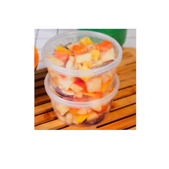 Pote 250ml com Lacre Segurança Kit com 25, 50, 75 ou 100 Unidades | Ideal para Açaí, Doces e Molhos