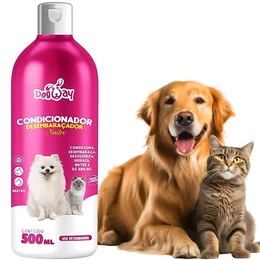 Condicionador Desembolador de Pelos para Cachorro e Gatos 500ml Genial Pet