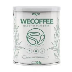 Wecoffee Pote 300g Sabor Café Mocha Branco Wefit
