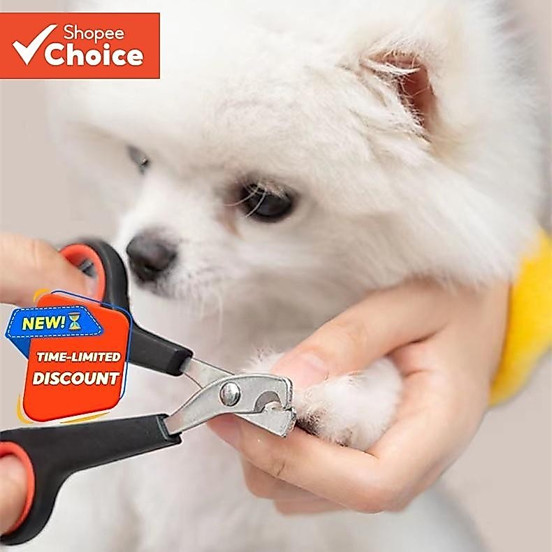 Tesoura Cortadora de Unhas para Cães e Gatos