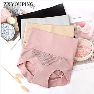 ZXYOUPING 1/5pcs Calcinha Feminina De Cintura Alta , Sem Costura 3D Do Palácio Mel De Modelador De Anca