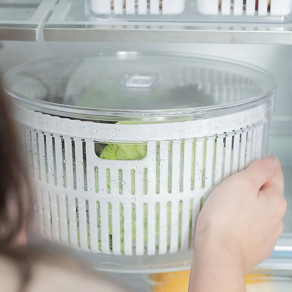 Kit Organizador e Secador de Saladas 5,5L – Linha Clear Fresh - OU · foto 2