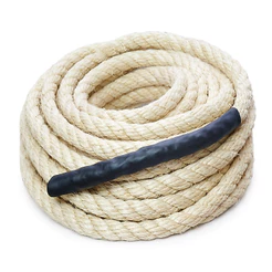 Corda Sisal Natural Cabo De Guerra Infantil 16mm X 15 Metros