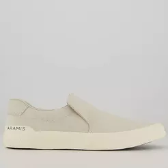 Tênis Aramis Daily Slip Canvas Bege