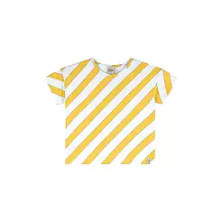 Blusa Infantil Menina Meia Malha Estampada Elian Branco