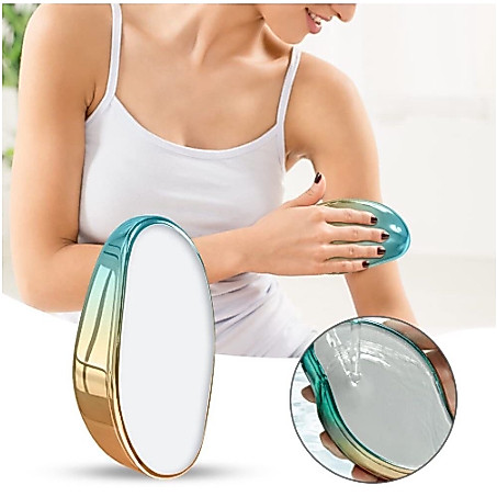 Cristal  Depilador  Indolor Reutilizável Multifuncional Ferramenta De Beleza Fácil De Limpar Seguro