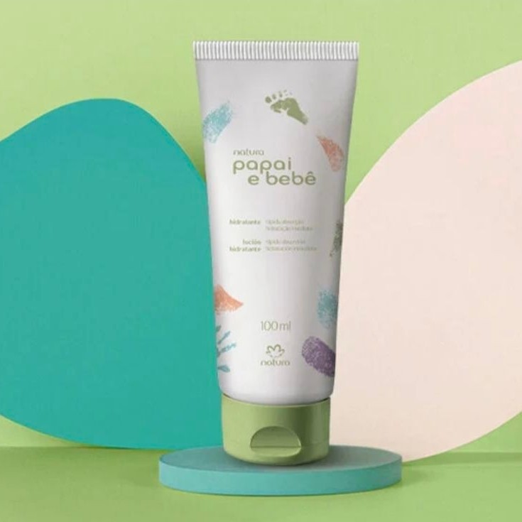 Hidratante Papai e bebê Natura mesma fragrância do Mamãe e bebê — imagem 2 de 2