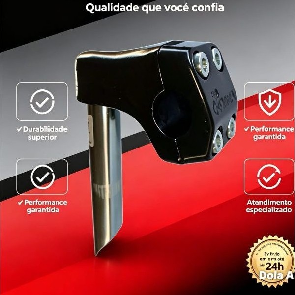 Mesa Suporte De Guidão Frontal Bicicleta Bmx Cross Freestyle Bike