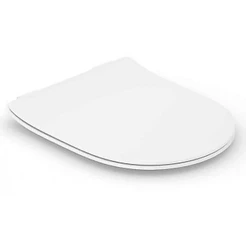 Assento Sanitário Original Termofixo Soft Close Slim Branco Celite