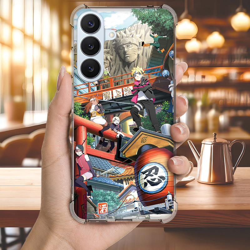 Capa Capinha GALAXY A20 A16 A15 A14 A13 A12 A11 A10 A05 Anti-impacto Personalizada anime NEXT BORUTO (3420)