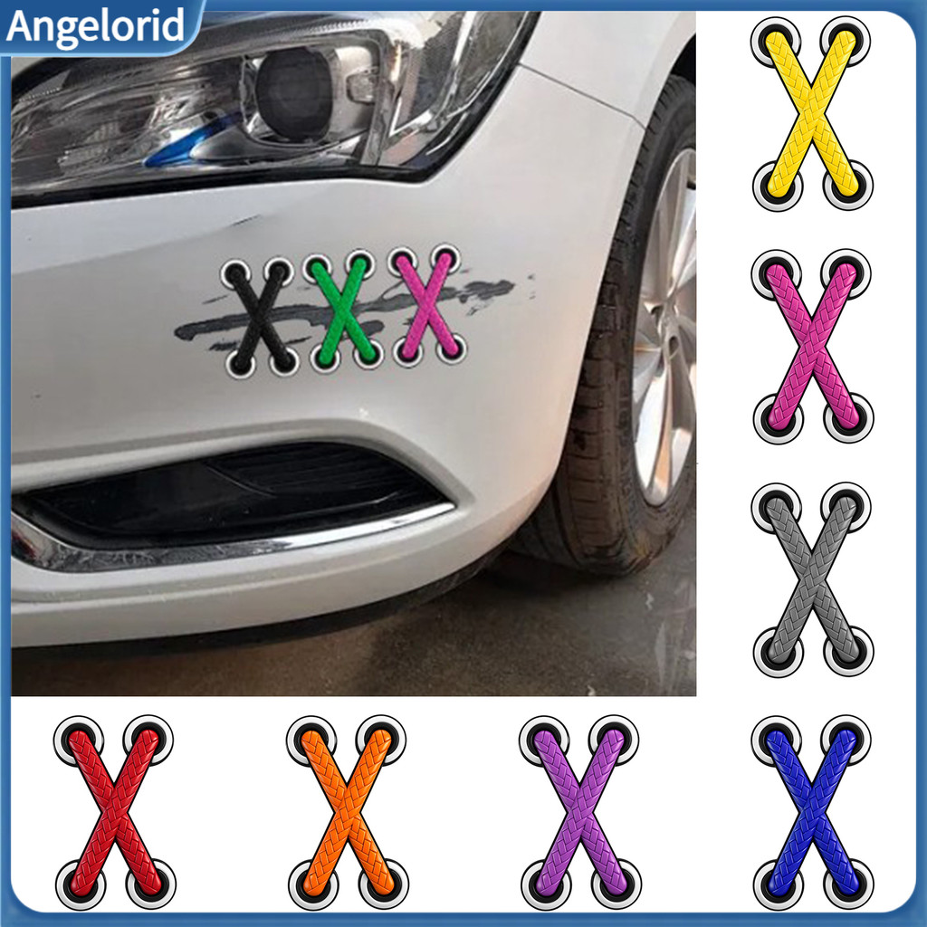 Paint Protection Decal Auto Accessories 3d Realistic Shoelace Car Sticker Waterproof Sunproof Strong Adhesive Scratch Co