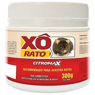 Repelente Afasta Rato Pastilhas Essência Hortelã Citromax 300g