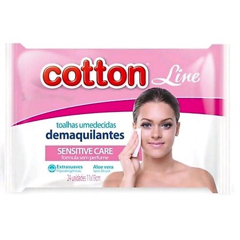 Lenço Cotton Demaquilante C/24