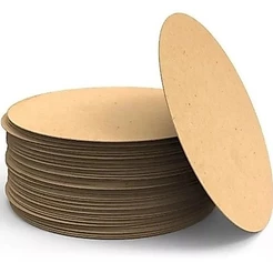 kit Sousplat MDF Cru 35cm Supla Suplats Base para capa Tecido - OFERTA