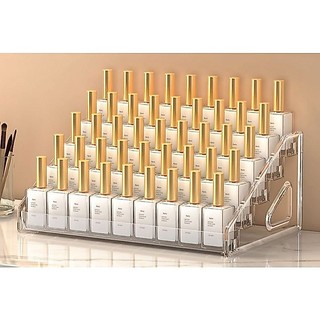 Organizador Expositor Esmaltes Acrílico Suporte Maquiagem 5 Prateleiras Luxo Manicure Pro…