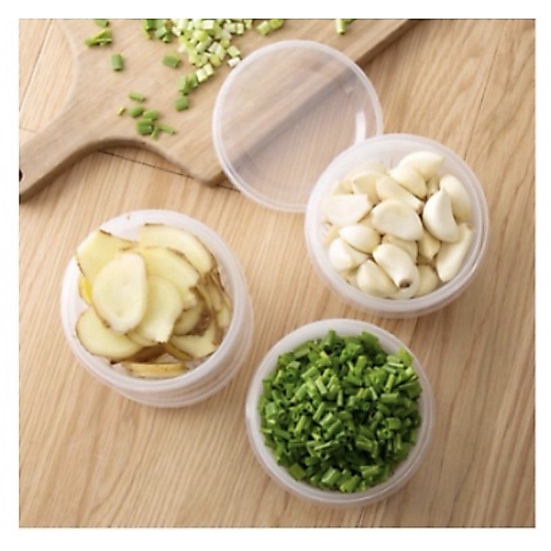 Pote com Escorredor e Tampa Para Salada Fruta Temperos 400ml 11x9cm