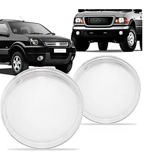 Lente Farol Milha Ecosport 2008 2009 2010 2011 2012