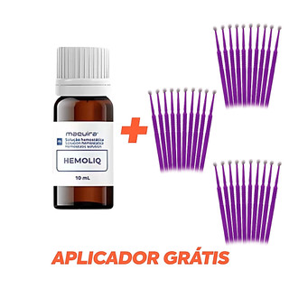 Solução Hemostática Hemoliq + 30 Aplicadores